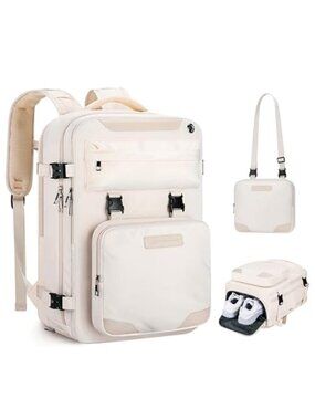 Travel Backpack Laptop Bag Carry On Backpack Shoe Compartment Crossbody